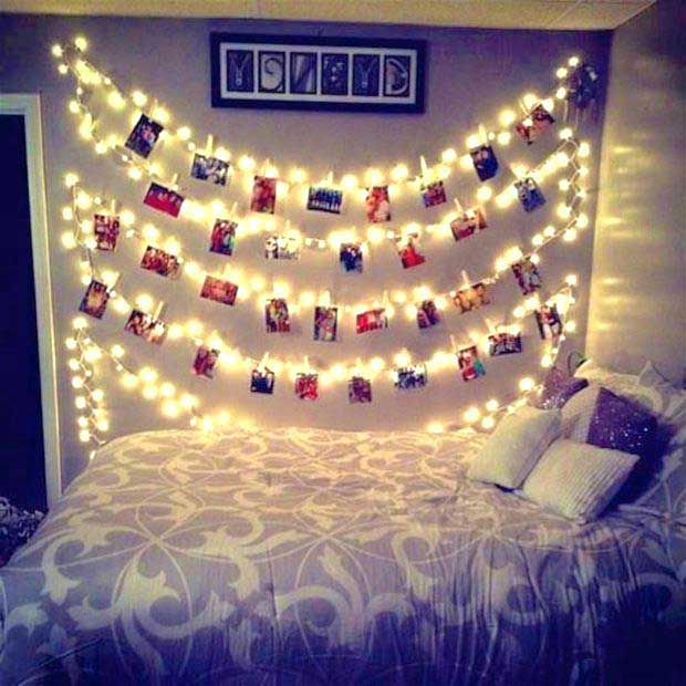 12 Creative Ways To Use Christmas Lights Throughout The House ...