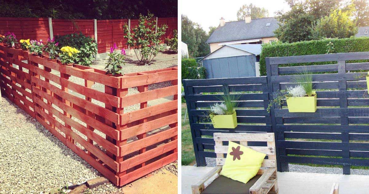 11 Pallet Fence Projects Anyone Can Build Homemaking Com