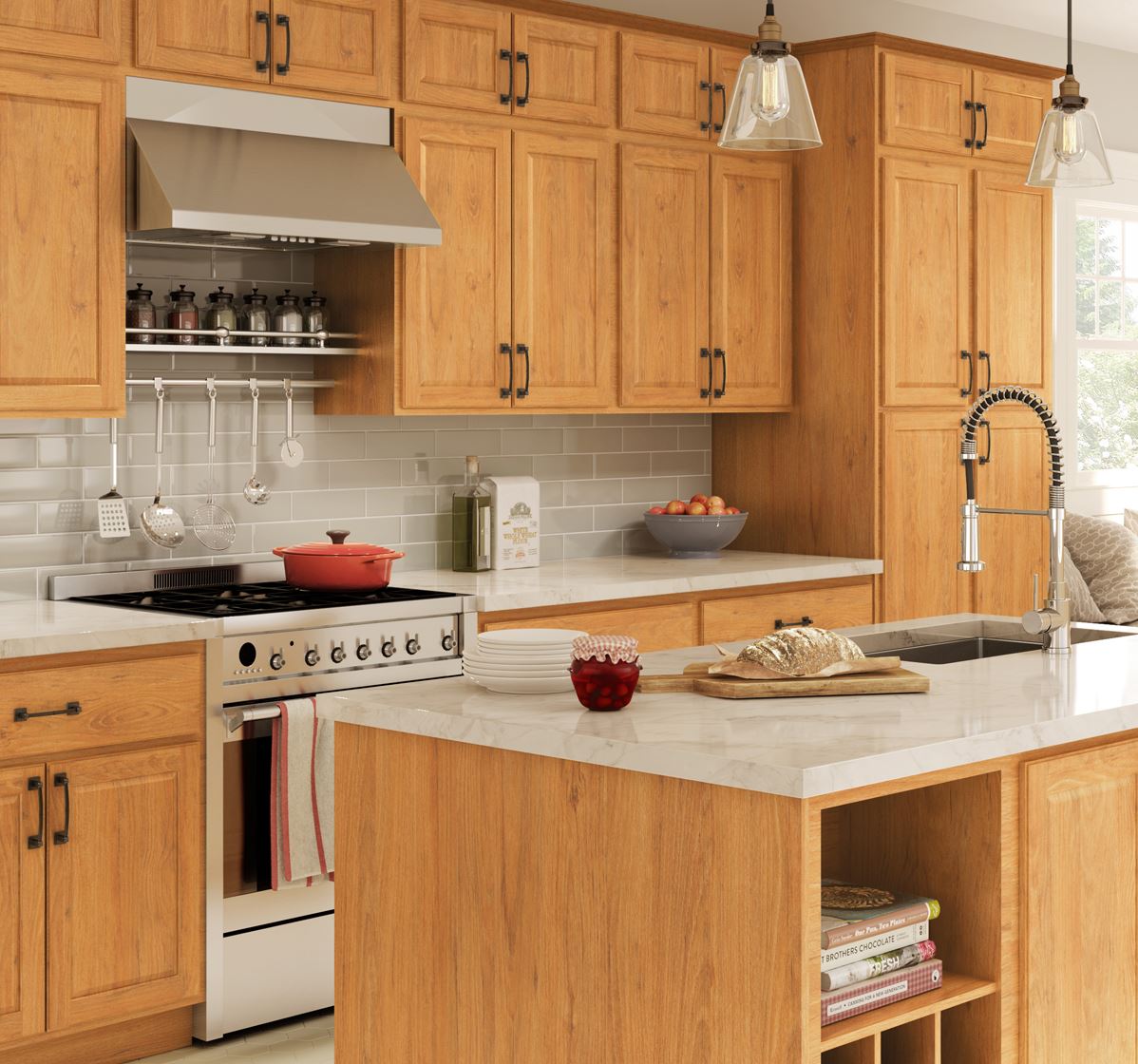 6 Easy Ways To Update Oak Cabinets - Homemaking.com