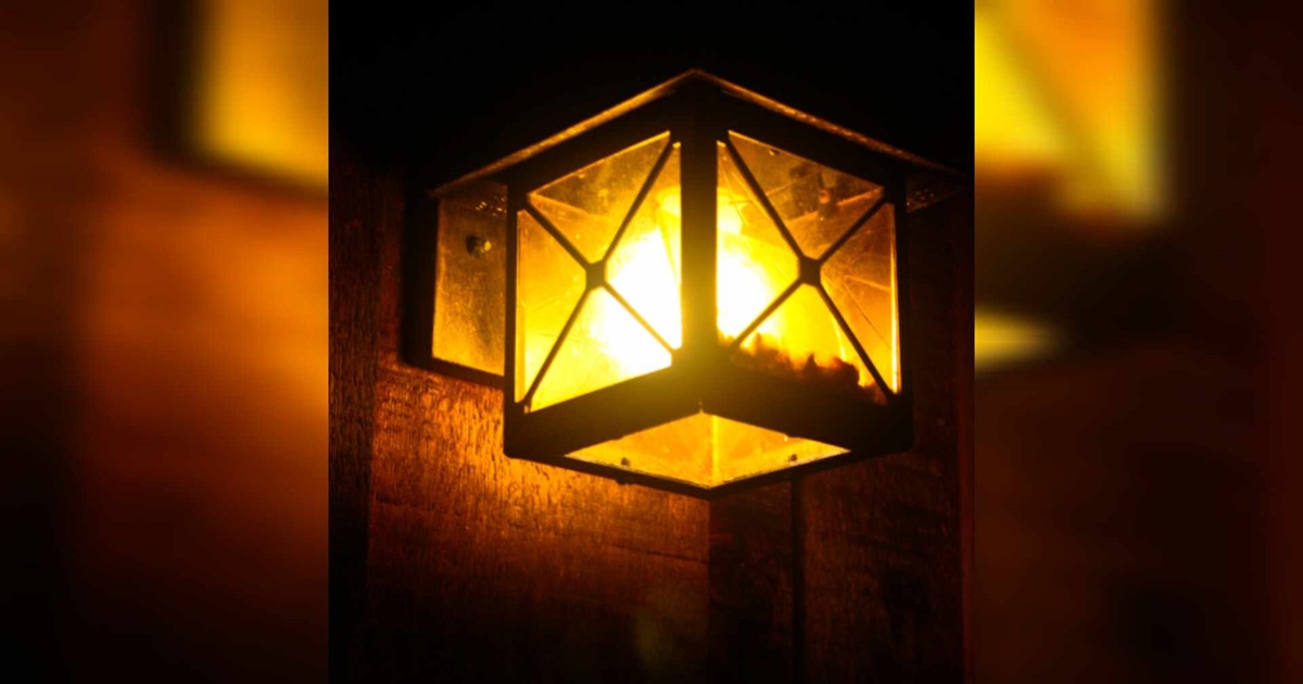 What a Gold Porch Light Means