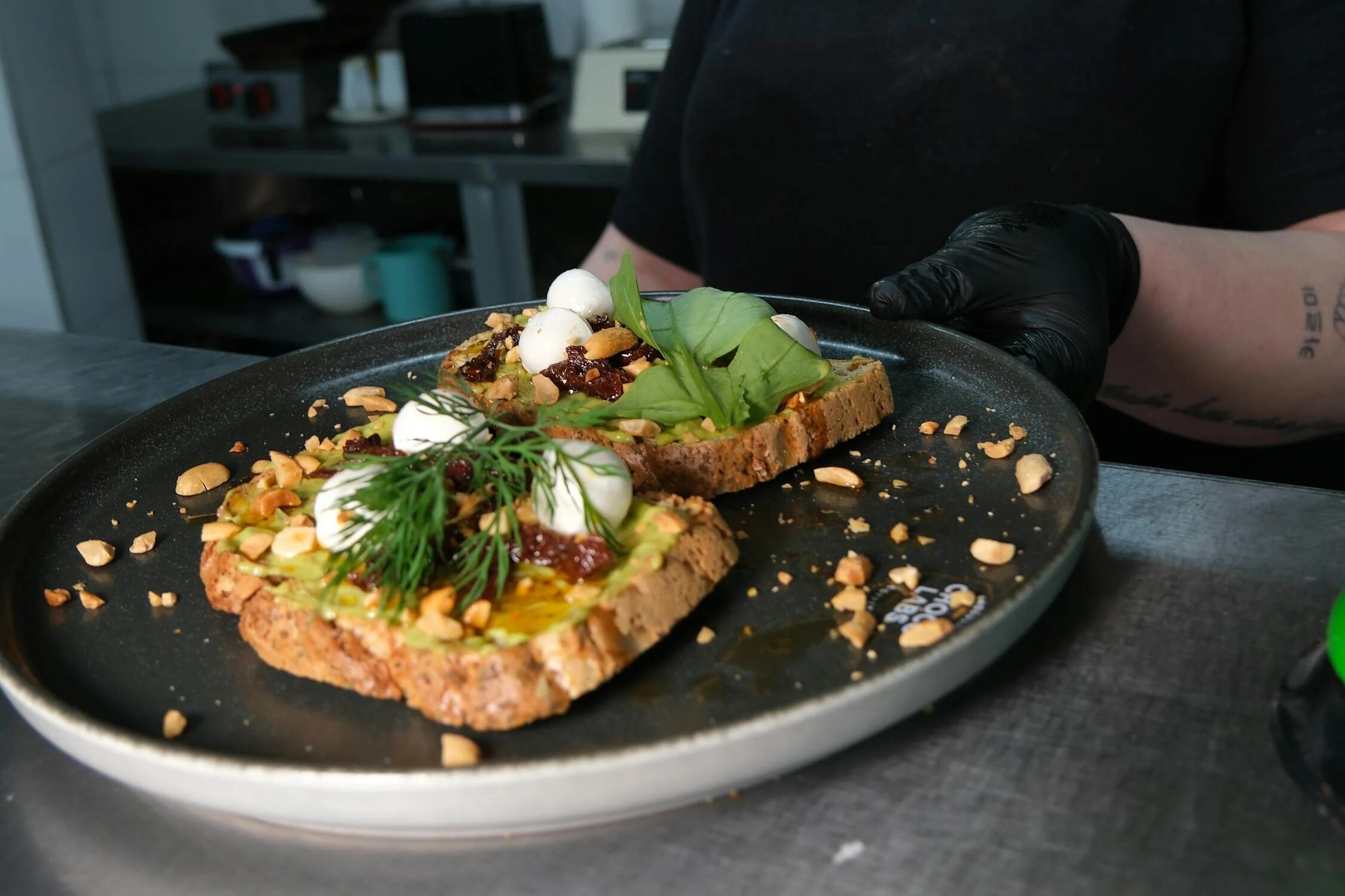 Delicious Avocado Toast with Toppings