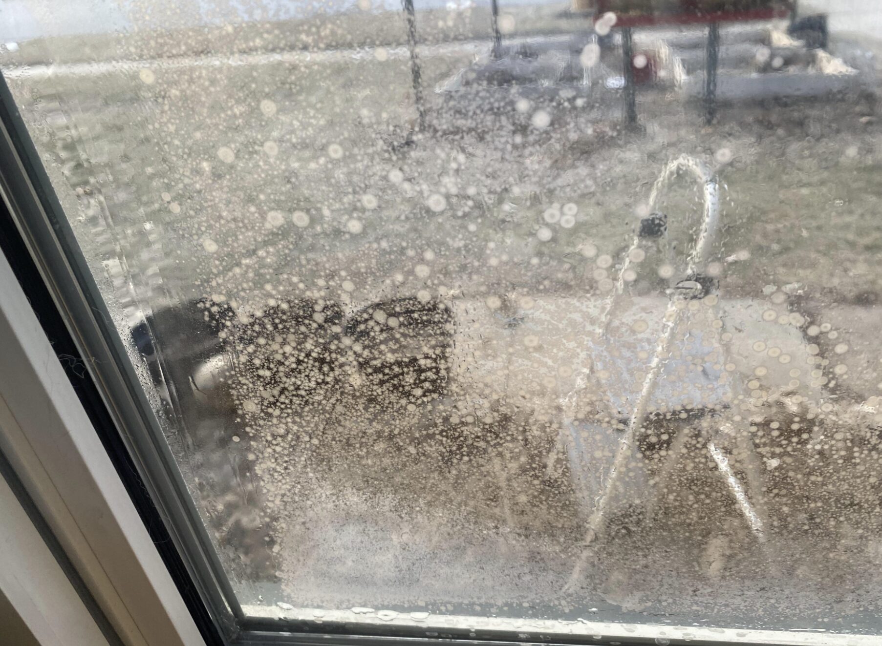 clean windows with all purpose cleaner