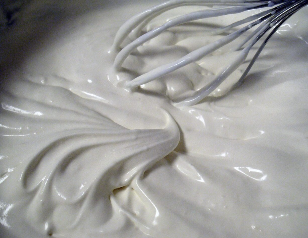 whipping cream