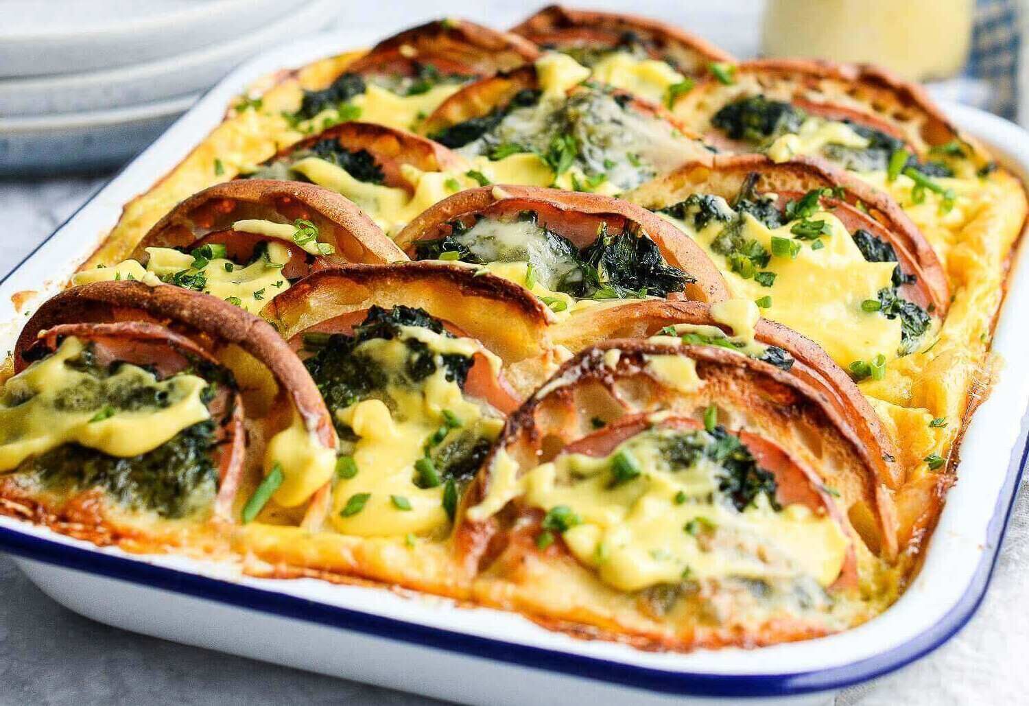 Eggs Florentine Casserole