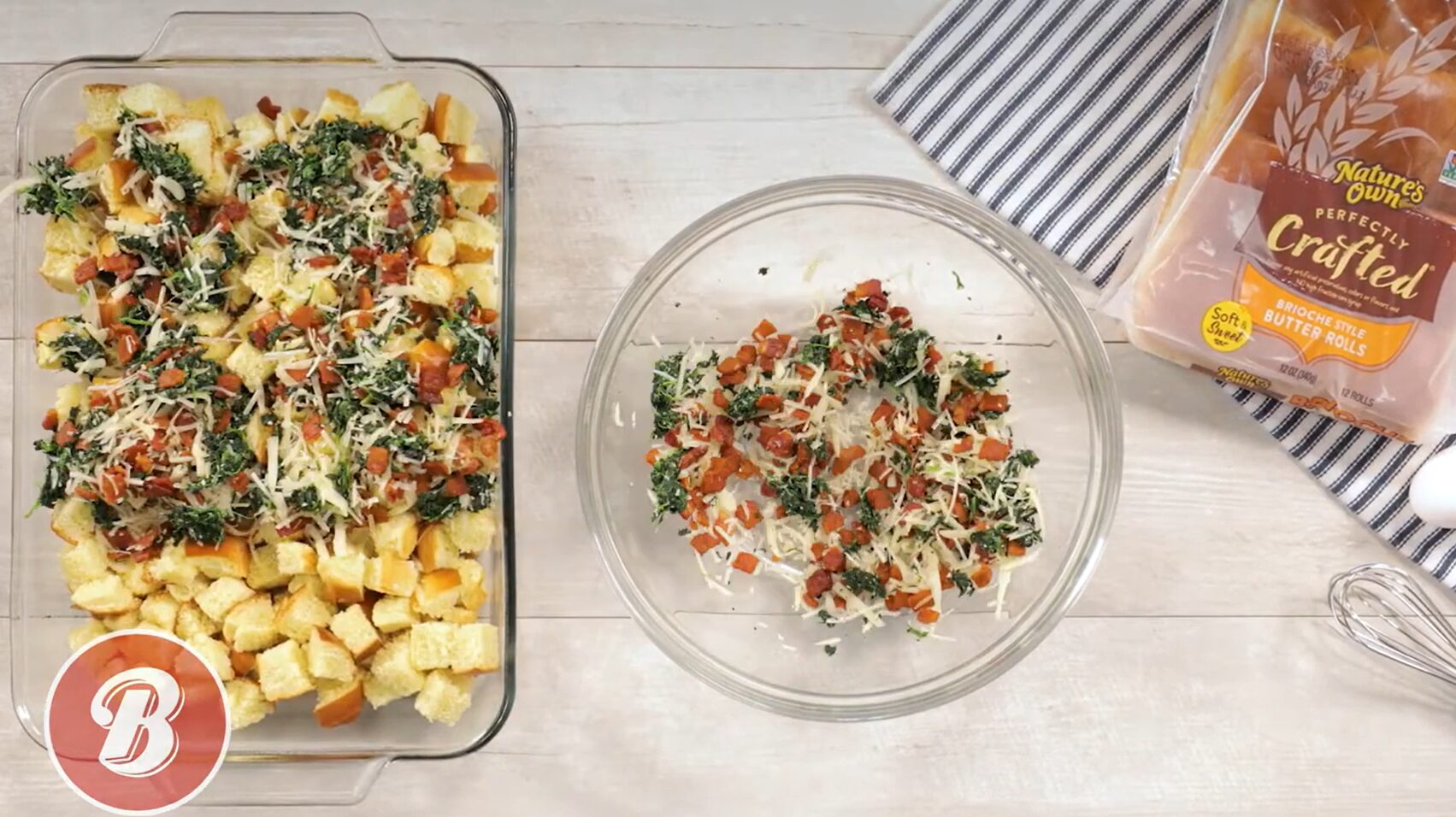 Eggs Florentine Casserole