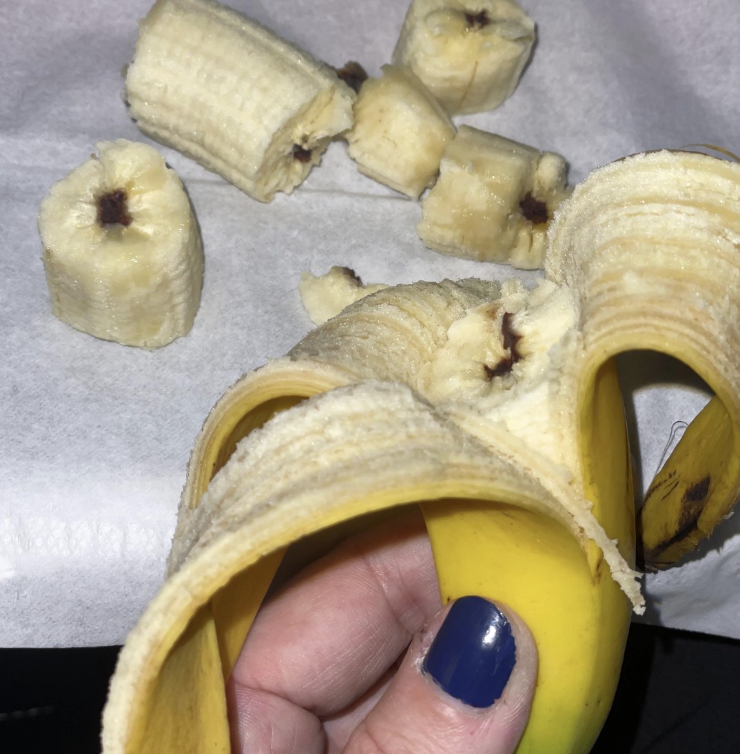 tip of a banana