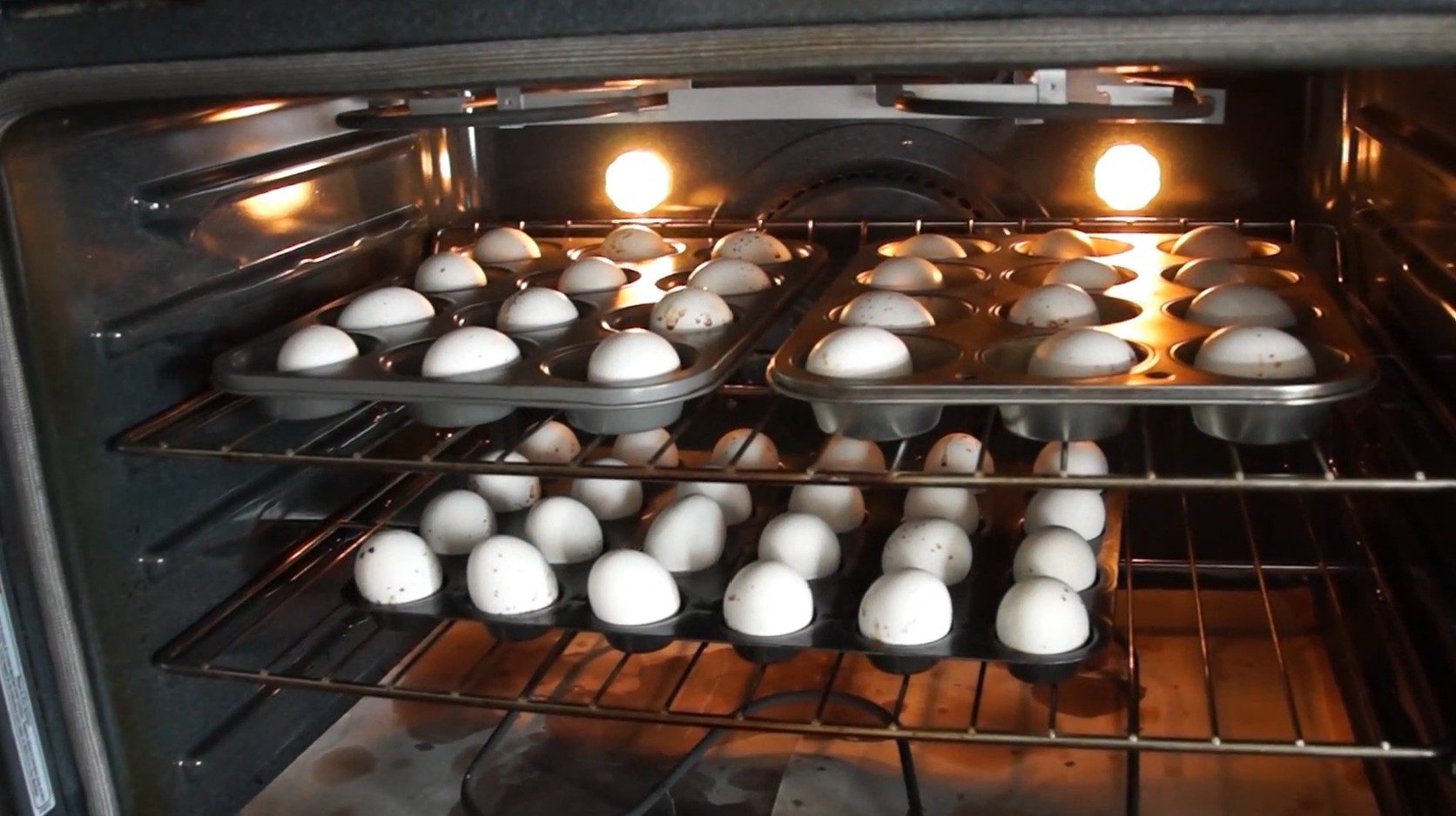 eggs in the oven