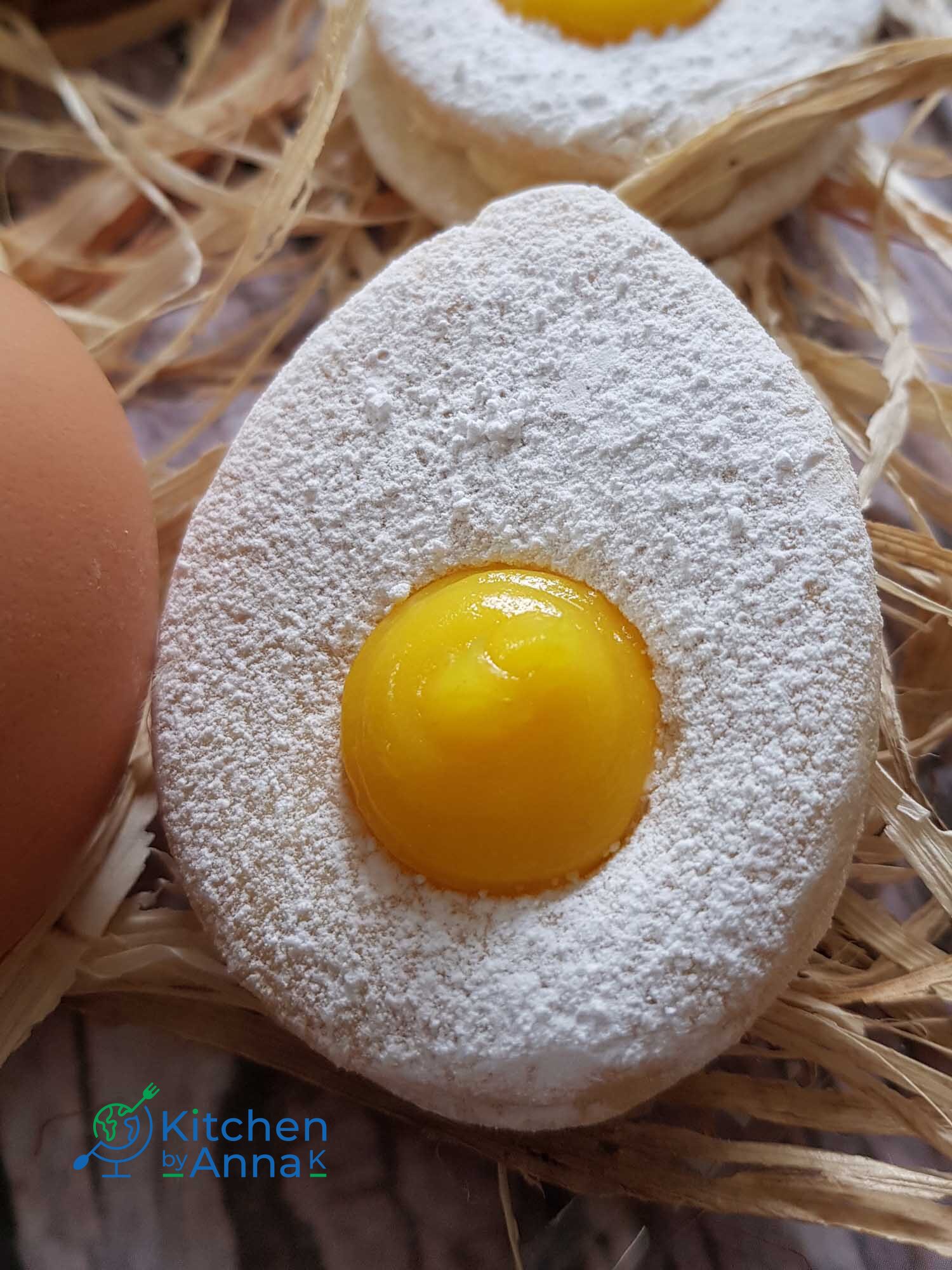 Easter Egg Cookies upclose