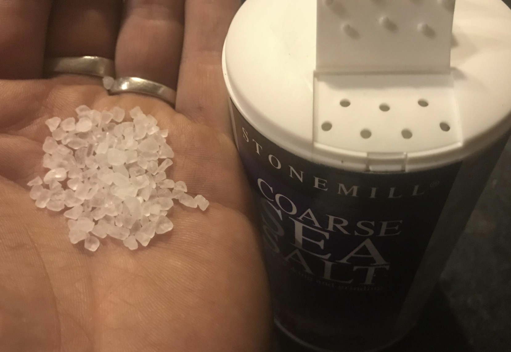 coarse salt