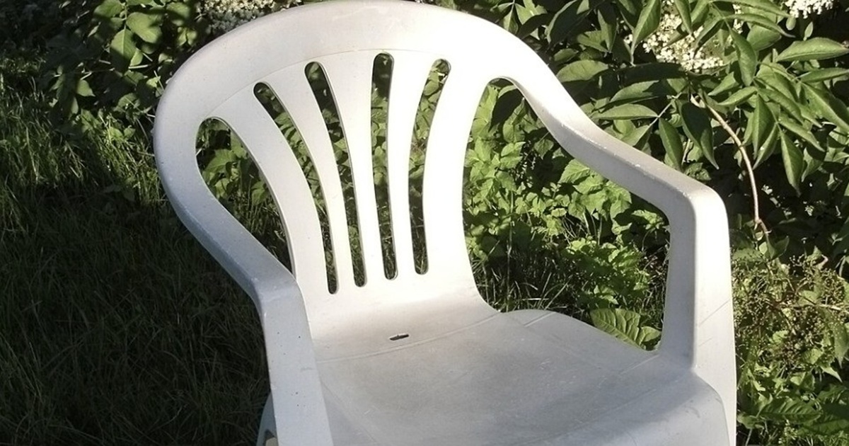 The Real Reason Plastic Chairs Have Holes