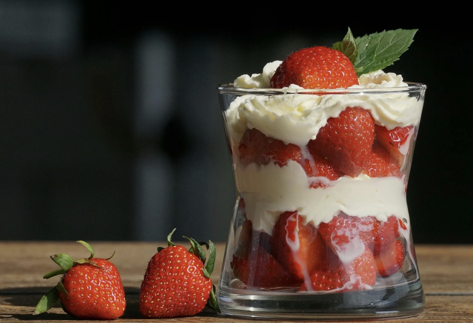 strawberry ice cream