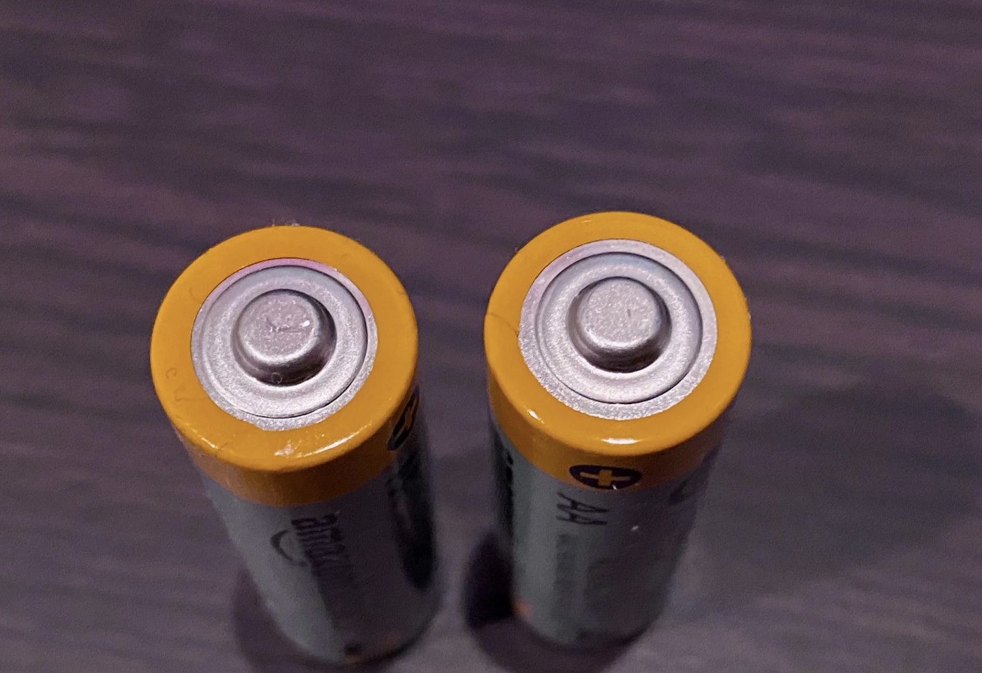 Close-Up Shot of Batteries

