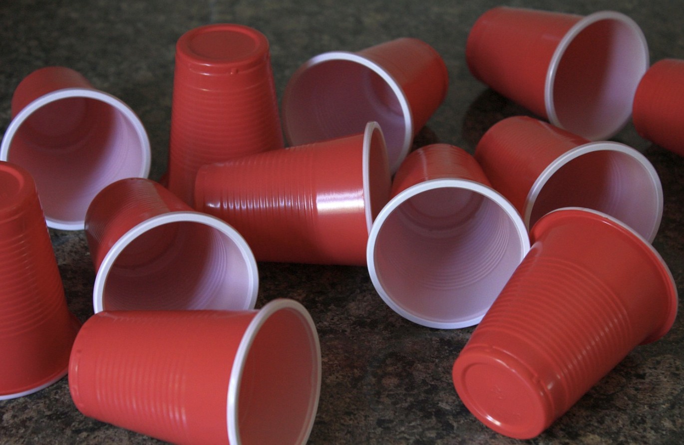 plastic cups