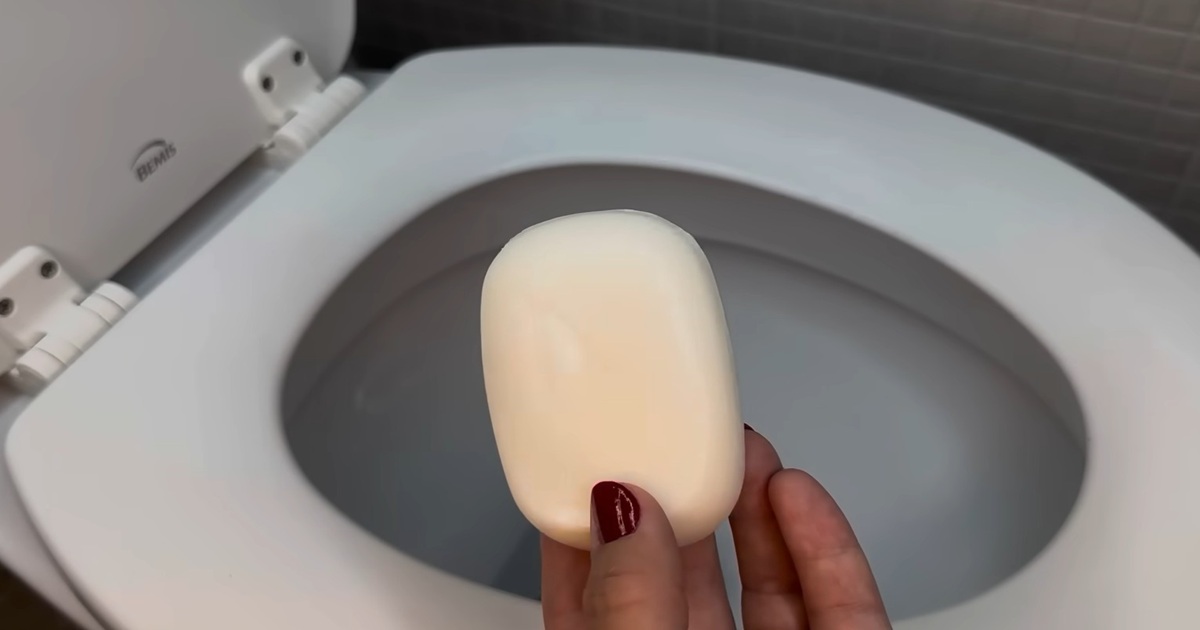 This DIY Toilet-Cleaning Hack with Bar Soap is My New Favorite