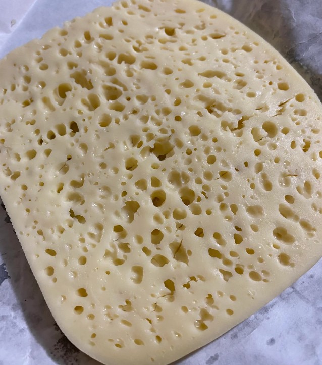 cheese with holes