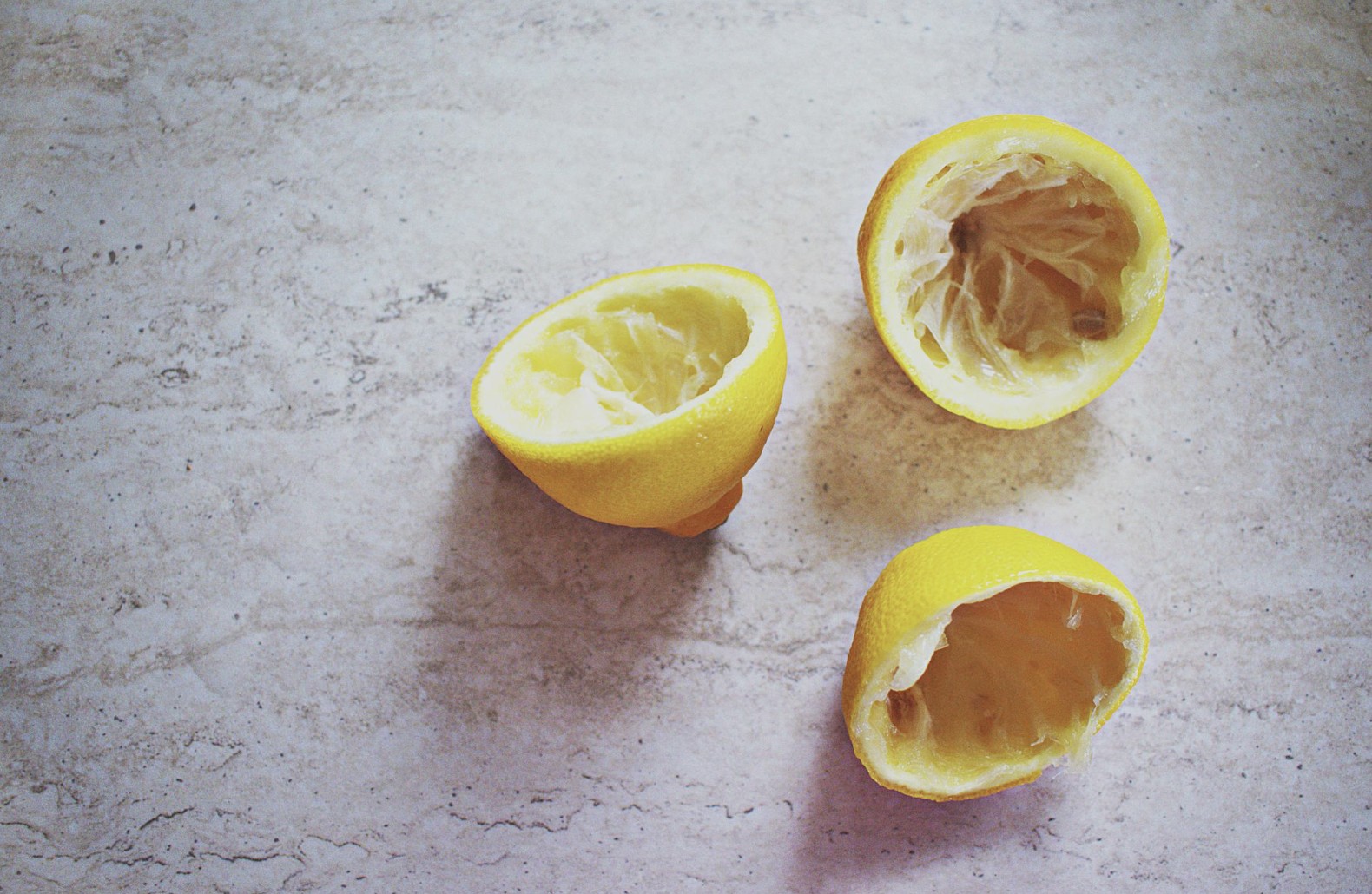 lemon peels