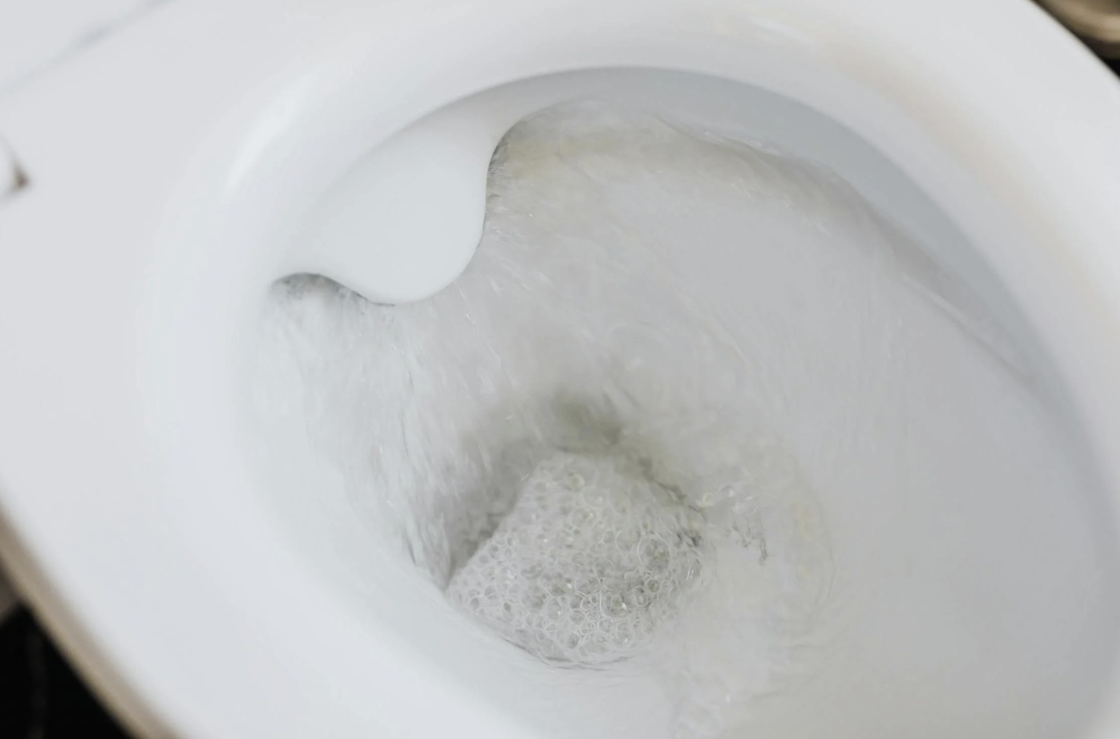 a toilet bowl