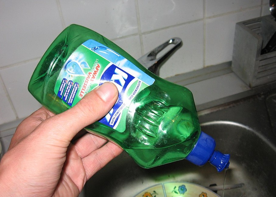 washing up liquid