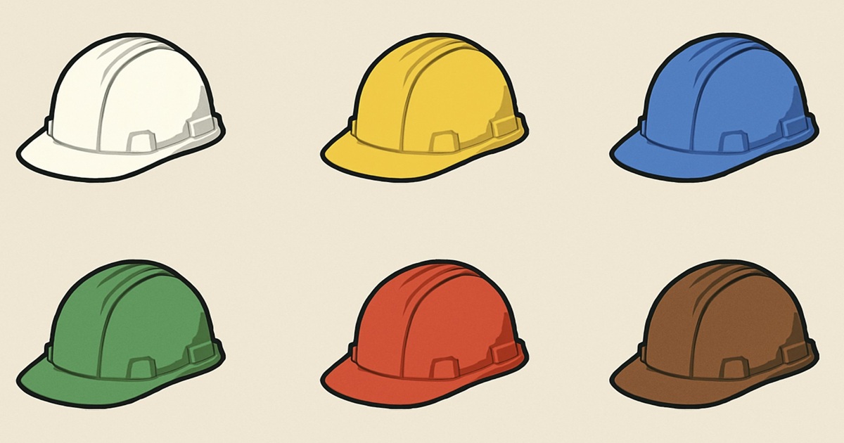 Safety Helmet Colour Codes on Construction Sites: What They Mean