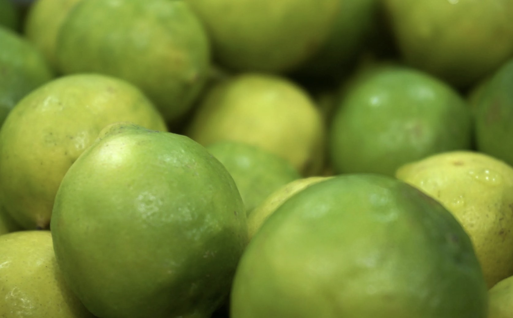 bunch of green limes