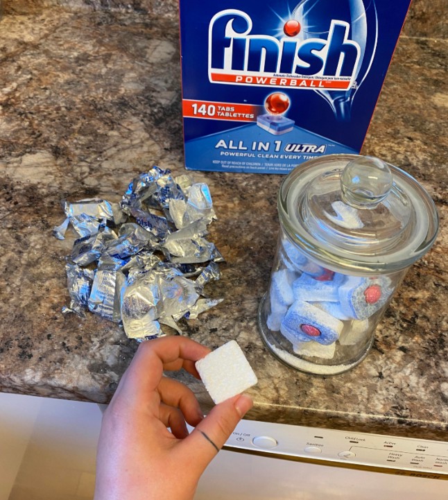 dishwasher tablet