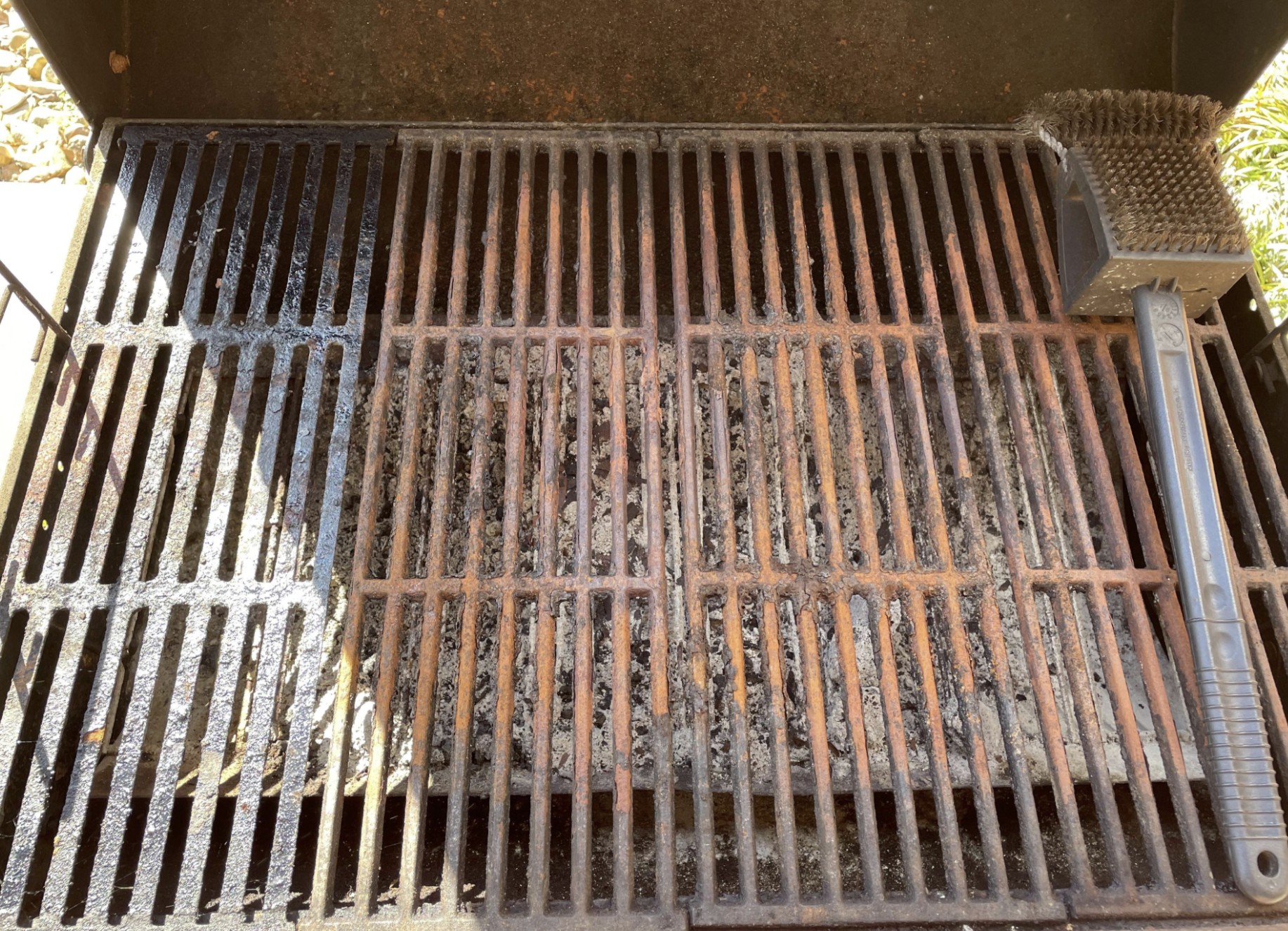 rusty grills