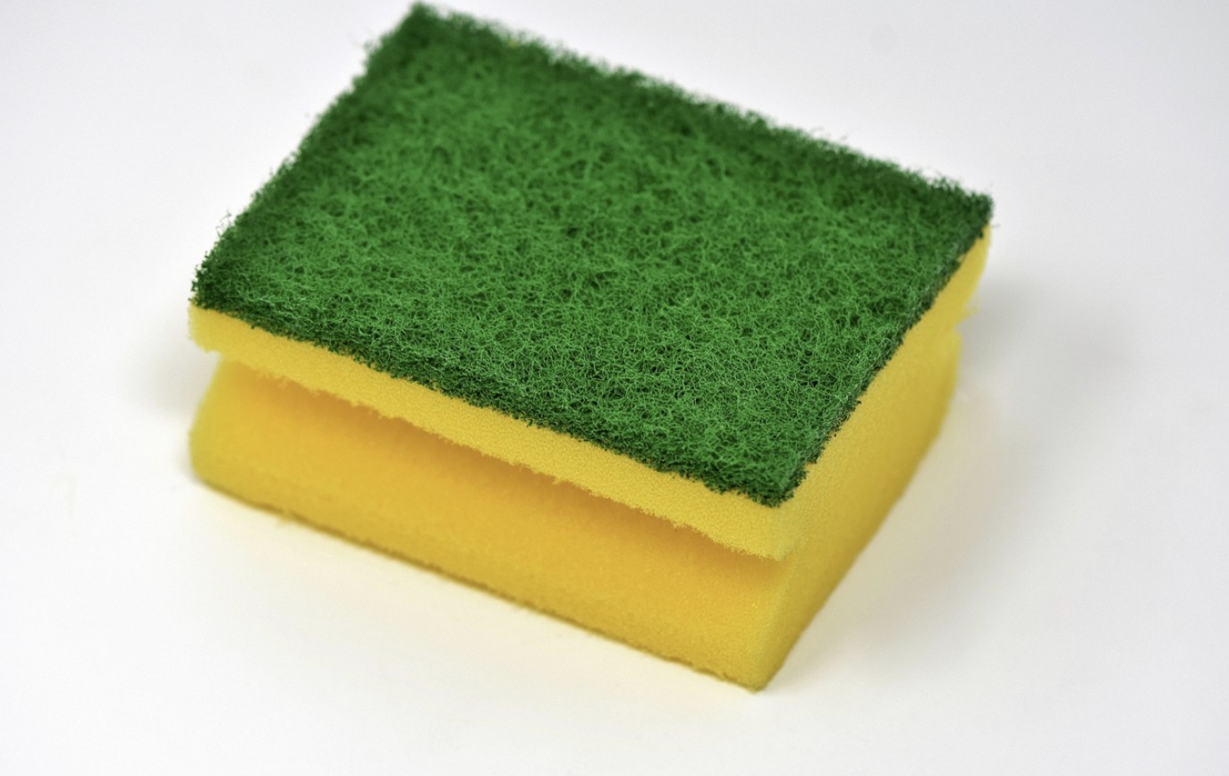 green sponge