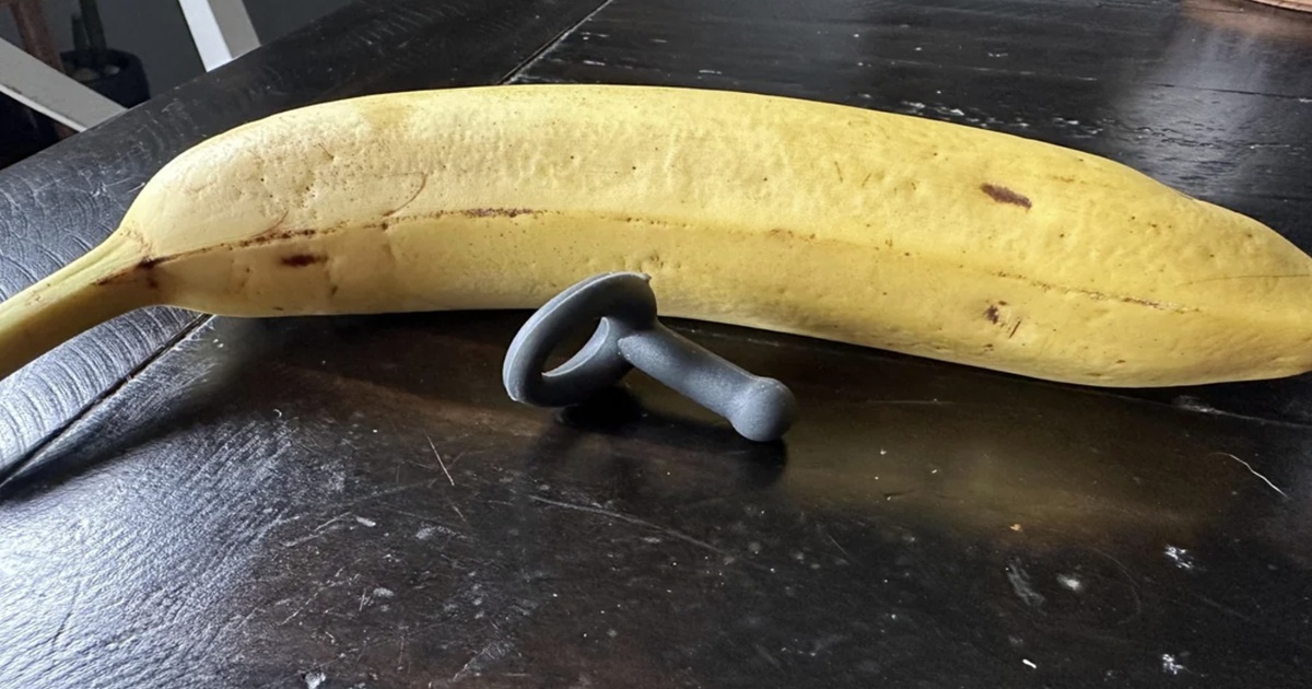 What Is This Strange Object Next to the Banana?