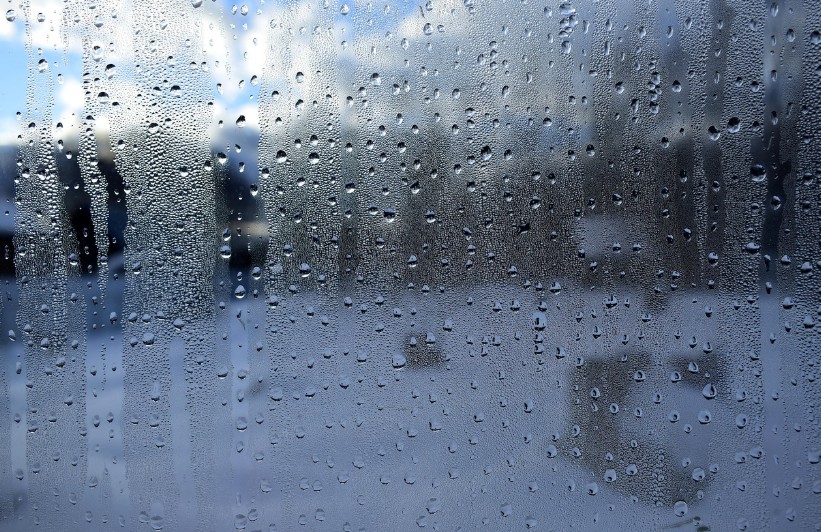 raindrops on windows