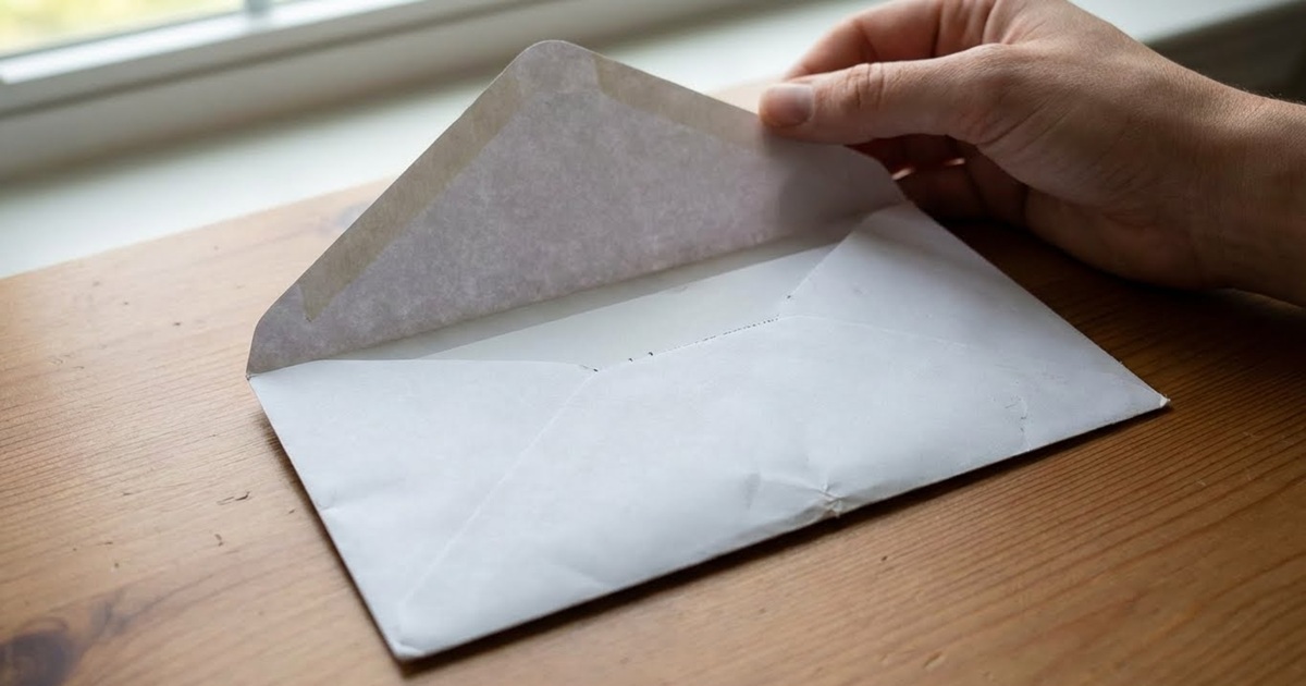 Why People Put an Envelope in the Freezer