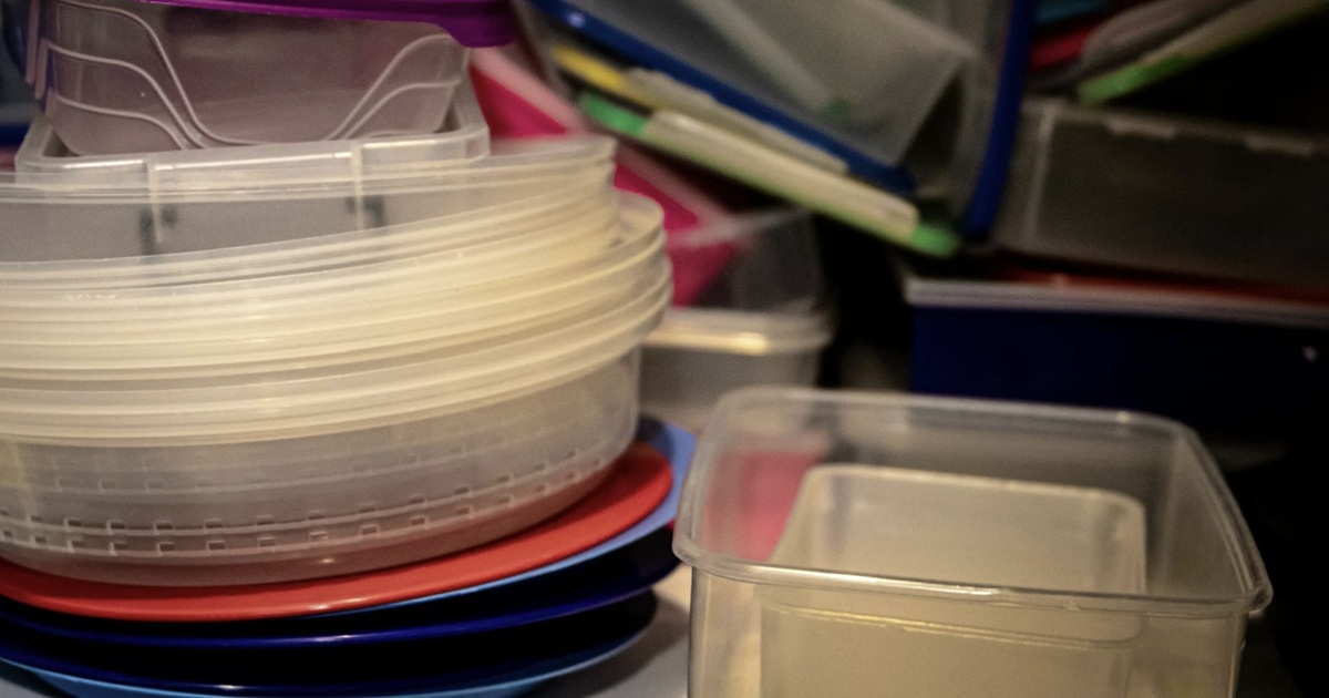 You Should Always Store This One Thing in a Clear Plastic Container