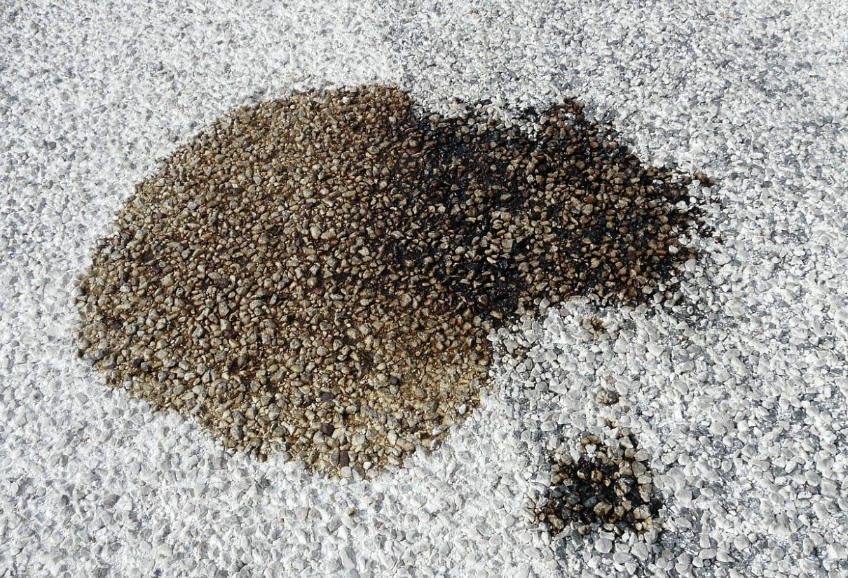 oil stain