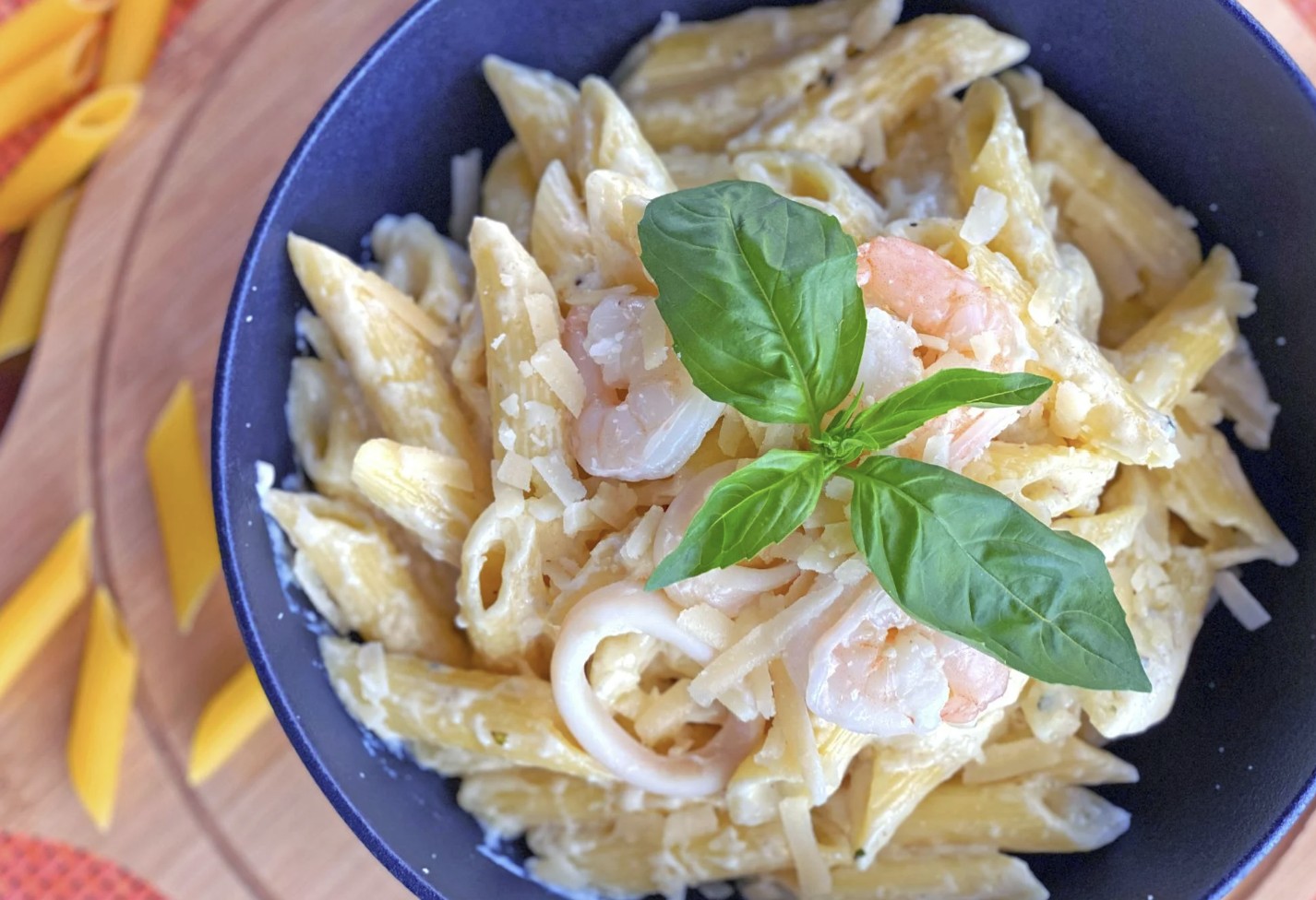 shrimp pasta