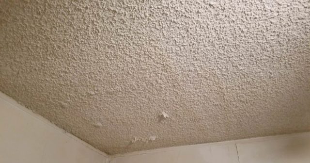popcorn ceiling
