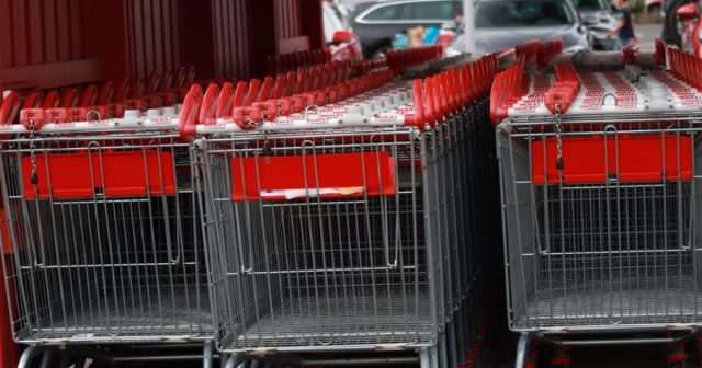 metal shopping carts