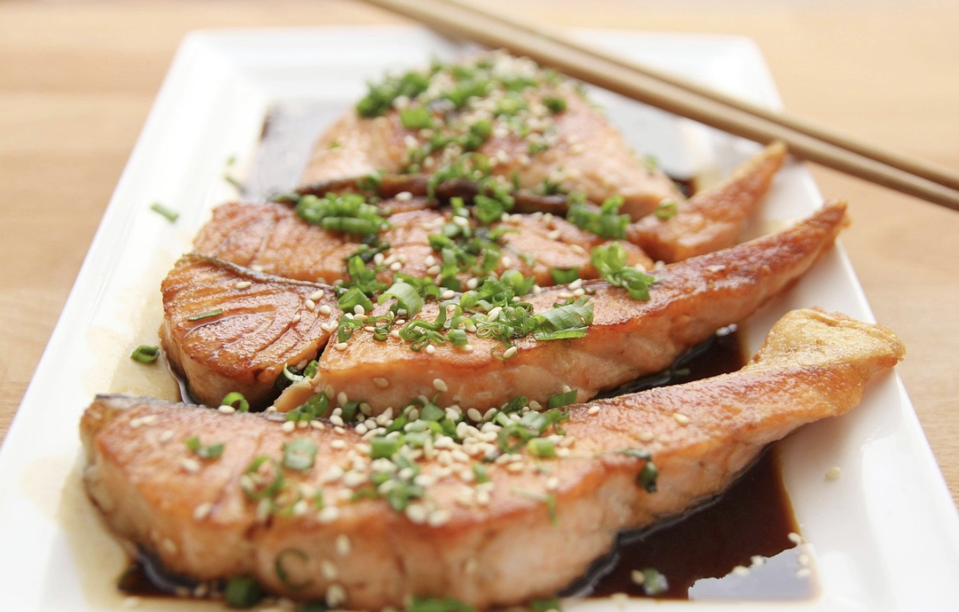 cooked salmon
