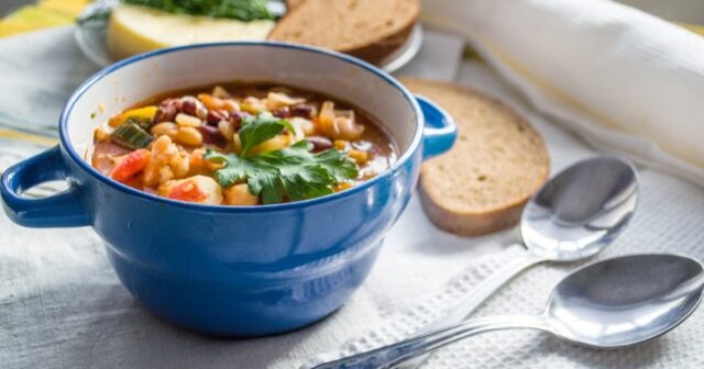 bowl of soup