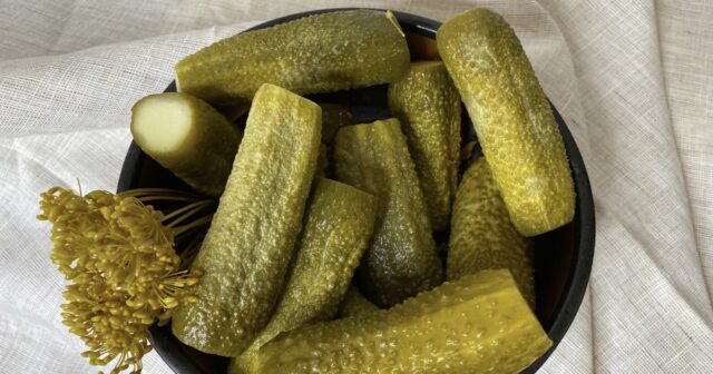 homemade pickles