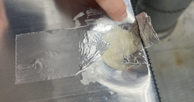 foamed hole