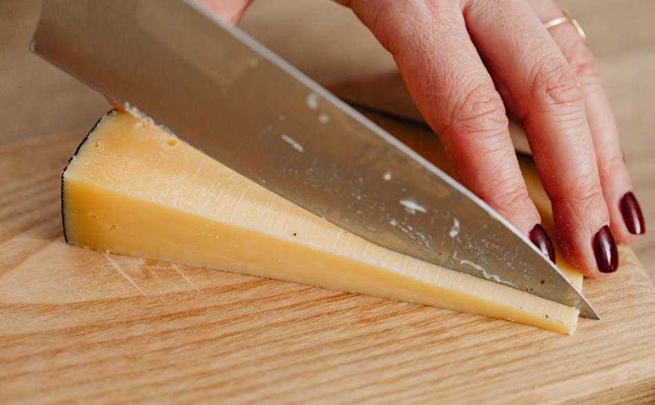 cutting cheese