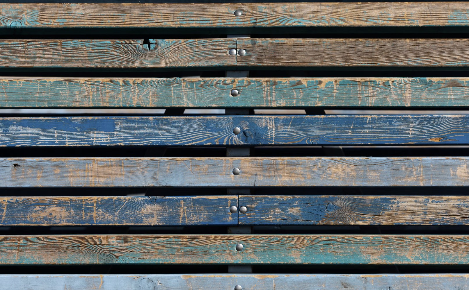 painted planks