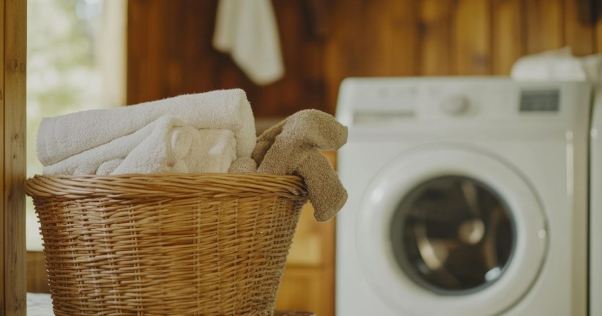 washing machine laundry basket
